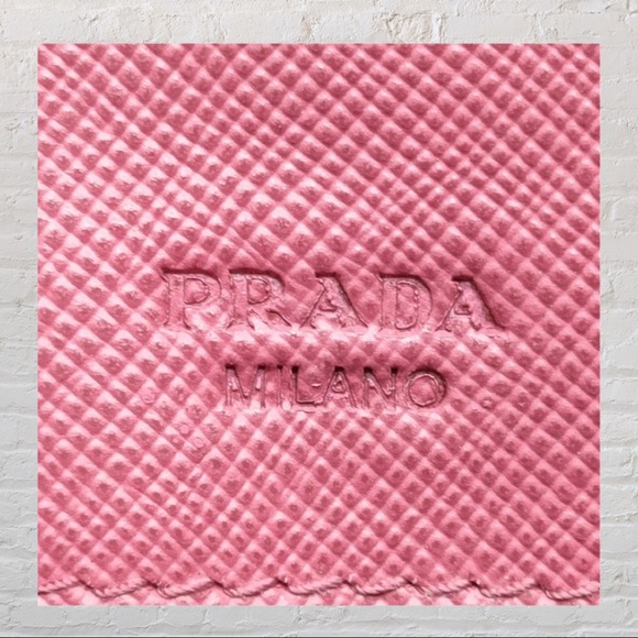 Prada Saffiano Triangle Logo Long Wallet - Picture 7 of 9